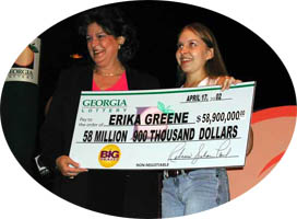The Big Game jackpot winner!